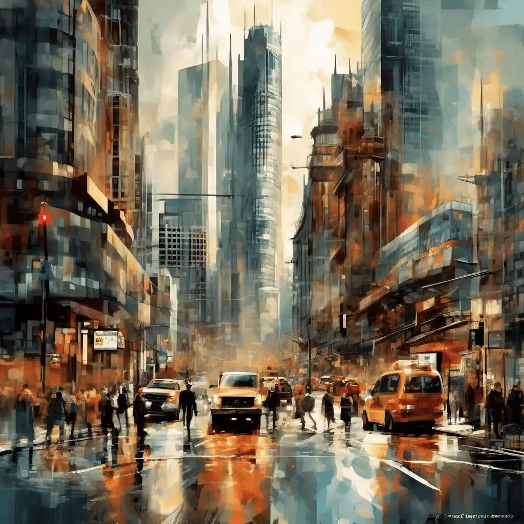 Street Scene – T. C. Steele