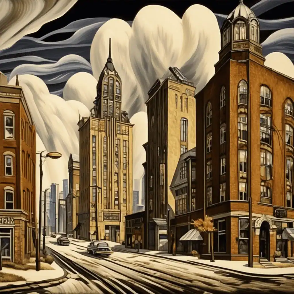 Grain Elevators – Charles E. Burchfield